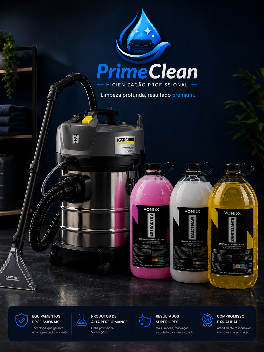 PrimeClean Higienização Profissional